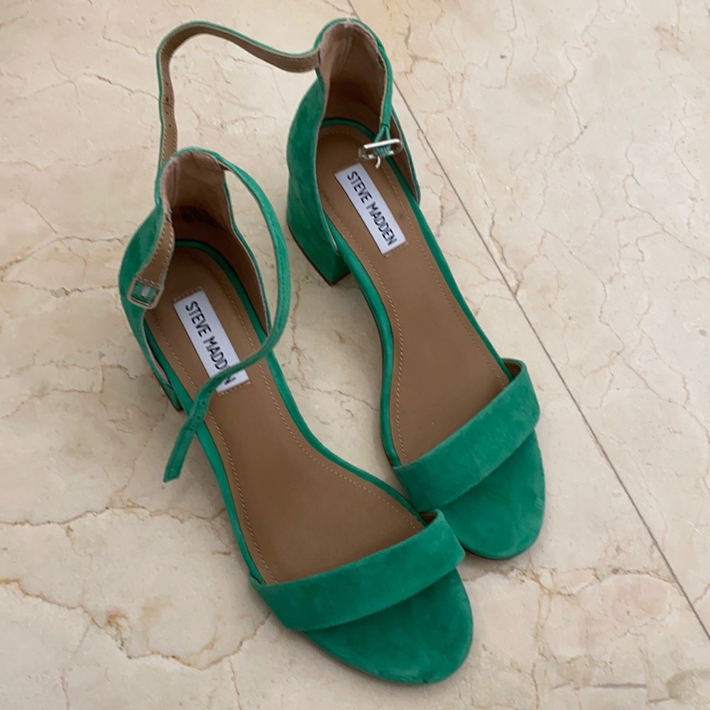 Steve Madden Green Heels